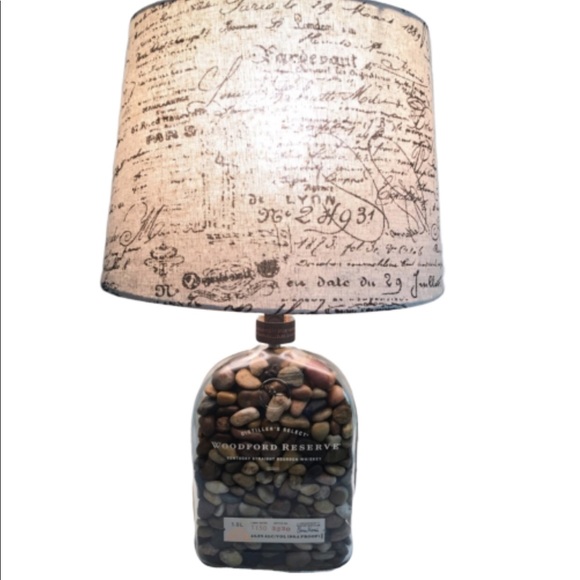 Custom Woodford Reserve Bourbon Custom bottle lamp - Picture 2 of 7
